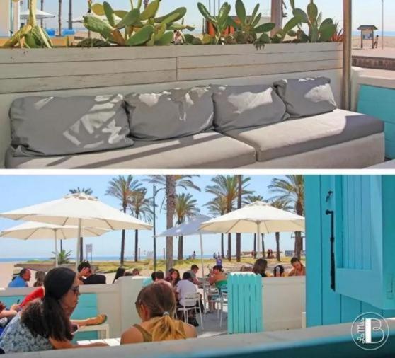 Beach Valencia Luxury A40-13 Apartment With Terrace And Sea Views Exterior photo