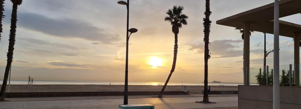 Beach Valencia Luxury A40-13 Apartment With Terrace And Sea Views Exterior photo